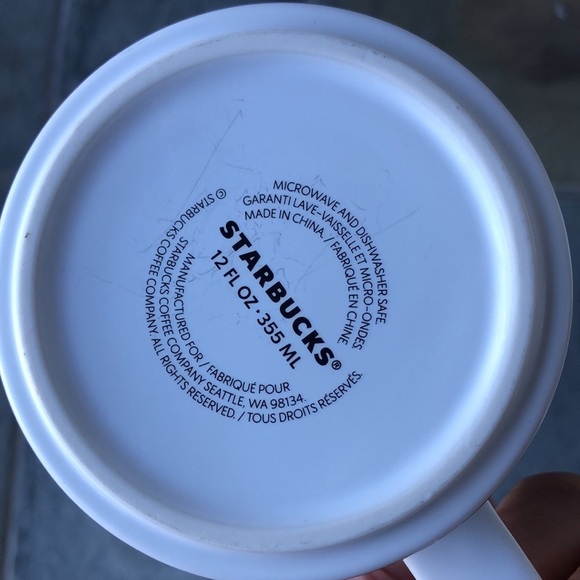 Starbucks And Just Like That New York Subway Tile Mug Mosaic Grey Yellow 12oz - Picture 6 of 10